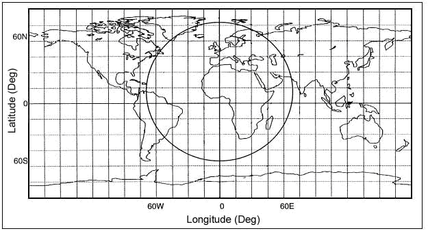 Area copertura Meteosat 0°